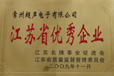 江蘇省優(yōu)秀企業(yè)