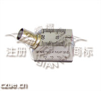 接觸式常規(guī)斜探頭-金屬外殼小晶片-樣式2